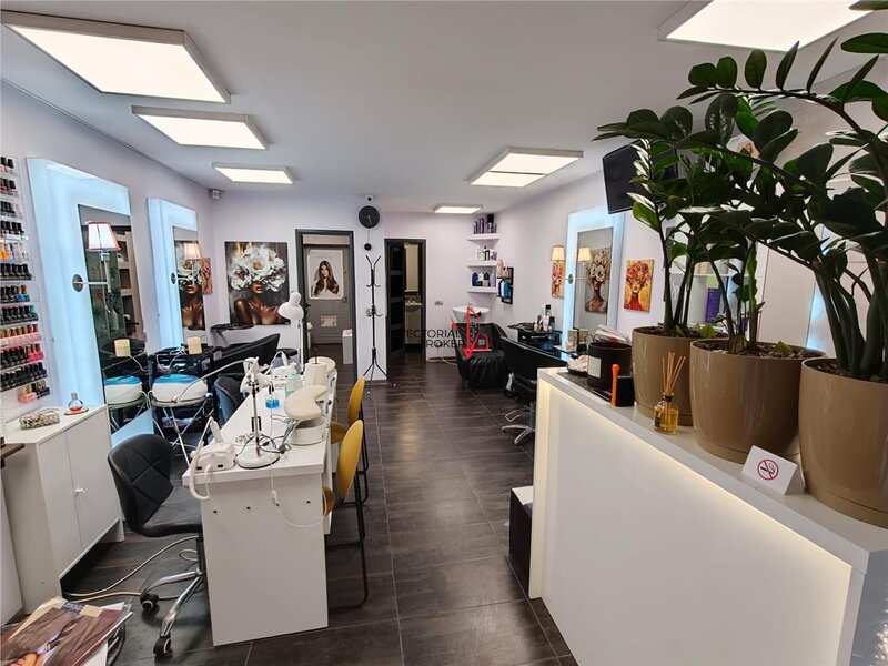Teiul Doamnei, Spatiu comercial   salon de infrumusetare activ
