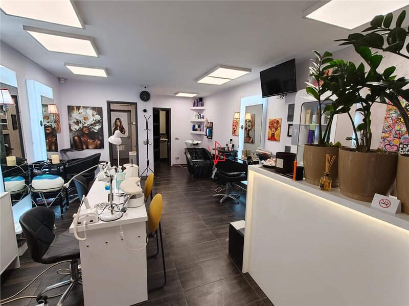 Teiul Doamnei, Spatiu comercial   salon de infrumusetare activ