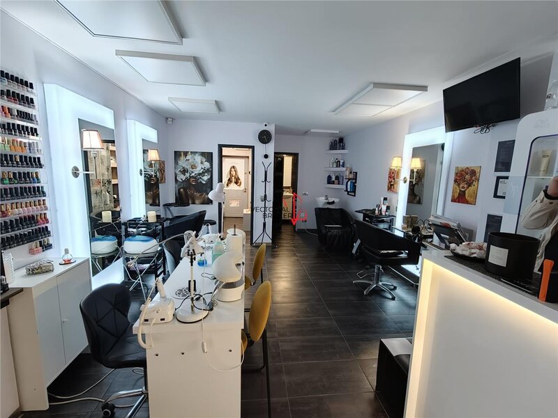 Teiul Doamnei, Spatiu comercial   salon de infrumusetare activ